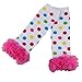 Wennikids Toddler Infant Baby Sweet Winter Christmas Baby Leg Warmers/Ruffle Leggings/leggies 13 Polka Dot