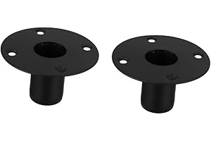 TOYANDONA Lautsprecherständer 2 STK Lautsprecher Eisen Unten Eiserne Lautsprecherbasis Dj-Lautsprecher Stativ Soundbar Masthalterung Für Lautsprecherboxen Lautsprecherhalter Aus Metall Cd Zubehör