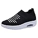 Produktbild RYTEJFES Luftkissenschuhe Damen Strick Klassiker Turnschuhe Atmungsaktiv Leichtgewicht Wanderschuhe Mode Mesh Tuch Sneaker Laufschuhe