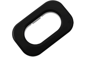 HCmotorku Motorrad-Akzent-Antennengehäuse-Lochabdeckung passend für Harley Touring Street Glide Road Glide Road King 2006-2022 schwarz