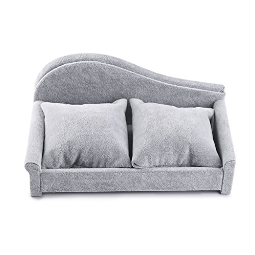 Preisvergleich Produktbild JeweR Schmuck Ausstellungsstand Bracket Tray Multifunktions Aufbewahrungsbox Flanell Sofa Bank Stuhl Form