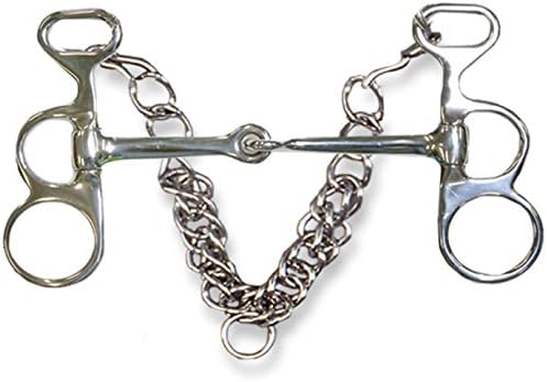 4 FT6 Double Snaffle Stainless Steel, _