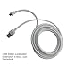 Produktbild Extra langes 3 Meter USB Sync- & Ladekabel für Microsoft Nokia Lumia: 735 730 830 630 625 635 925 930 Dual Sim LTE & 530 1320 1520 1020 820 E52 6300 5230 Asha N97 6303 Arte X-Press Music..* - Datenkabel mit Ladefunktion - 3 Meter weiß