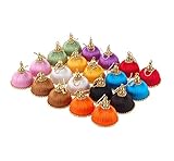 Brahmgeet Art Handicraft Silk Thread Multicolour Earrings for Women - Pack of 10