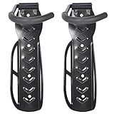 Checknow 2 PCS Wall Mounted Bike Rack Stand Hook Space Saving Vertical Hanger