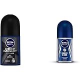 Nivea Men Deep Impact Roll-On – Frische-Kick Für Herren, 50 Ml (Made In India)