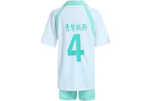 Tuboshu Anime Haikyuu!! Aoba Johsai High School Volleyball Club Jerseys Oikawa Tooru Sportswear Cosplay Costume