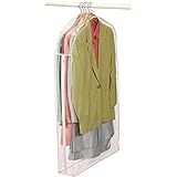 luxehome pliable la poussière Vêtements Sacs de rangement pour costumes, chiffon, protège de rangement Home Decor, Lot de 6 (gb1408–11)