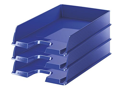 Esselte Group Europost - Bandeja para documentos 10 unidades color azul