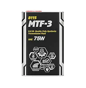 MANNOL 8115 MTF-3 O.E.M QUALITY FULLY SYNTHETIC MANUAL TRANSMISSION FLUID SAE 75W IMPORTED FROM GERMANY 1Litre