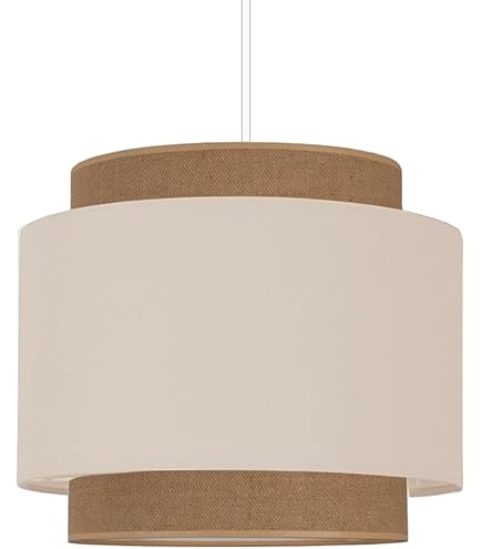 Lampada Sospensione Atmosphera Myha - Beige 58cm - Design Scandinavo Per Interni - Foto 6