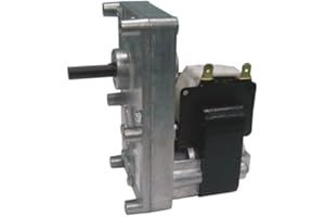 Easyricambi - Motorreductor para estufa de pellets T3 4 rpm, conjunto 32 mm, eje de 9,5 mm Mellor