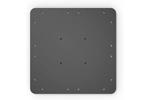 PURPLE LEAF PURPLEAF Pieds de Parasol pour Parasol déporté, Base en plaque d'acier pour Parasol De Jardin Exterieur, 40 cm(L) X 40 cm(W)