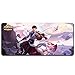 Produktbild IGZNB Mauspads,Mauskissen 900 * 400 * 3Mm Super Large Laptop-Kissen Rutschfest, Wasserdicht, Weich Und Bequem Lady Cartoon, Erfahrener Fechter