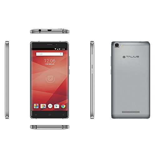 Talius NITRO551GRY - Smartphone - Quad Core 1.3Ghz - 2Gb de Ram - 16Gb Memoria Interna - Bluetooth 4.1 - Pantalla 5.5