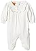 Pumpkin Patch Baby-Girls Lacy All in One Footies, Off-White (Vanilla), 0-3 Months