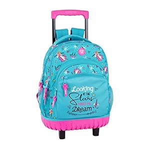 Glowlab «Dreams» Oficial Mochila Escolar Grande Con Ruedas 320x140x460mm