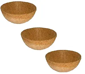 Aadhinarayana ADN Trader Coir Coco Fiber Liner Hanging Planter Pots (10-inch)