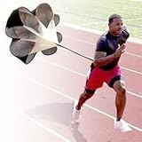 Power Chute Speed Training - Running Parachute Resistance Trainer - Branded Aminori with Warranty