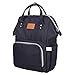 Produktbild Wickeltasche Wickelrucksack Mummy Rucksack Windel Rucksack für Baby pflege, Multifunktions Groß Raum Wasserfest Windel Tasche Handtaschen Reiserucksack,Schwarz