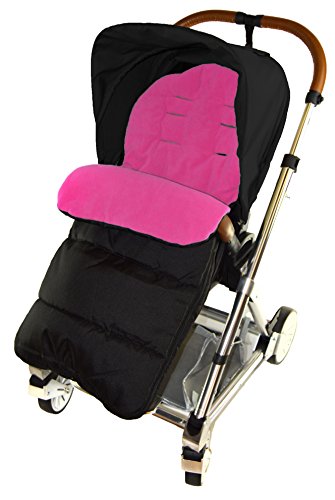 Universal Footmuff For Mamas & Papas Pushchair Pink Rose