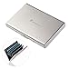 Price comparison product image Foxnovo credit card holder RFID credit card-ultra thin card guard RFID wallet 6 slots made of stainless steel.