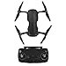 Produktbild TianranRT Set Von Carbon Fiber Wasserdicht PVC Carbon Korn Grafik Aufkleber Voll Set Skin für DJI MAVIC AIR (Schwarz)