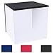 Produktbild Neewer® 20"x20 / 50x50cm Tischplatte Foto Fotografie Lichtzelt Studio quadratische Licht Box mit 4 Hintergründe