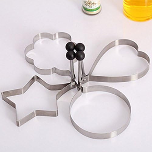 4PCS Mold Ring Cooking Fried Egg Shaper