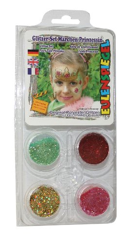 Eulenspiegel 908211 - Schminkset, Glitzerset Märchen Prinzessin