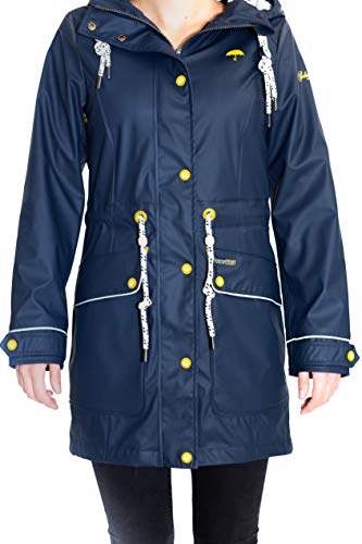 Preisvergleich Produktbild Schmuddelwedda, Damen Parka, Waterproof, Windproof, Frabe Marine / Navy, XL, 64937940