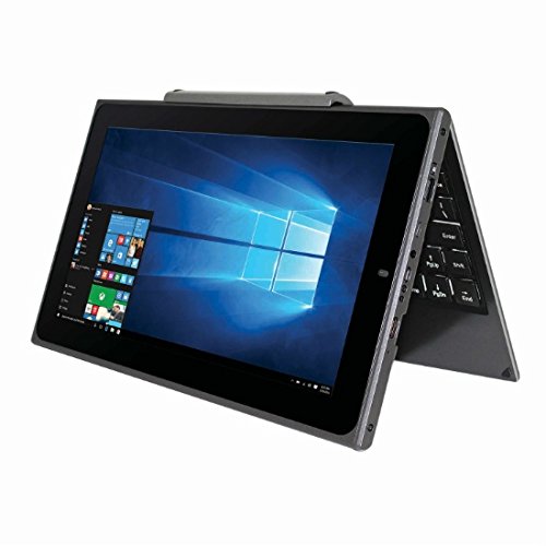 VENTURER WT19603W96DK BravoWin S 10KR 10 1  Windows 2-in-1 Laptop Intel Atom 2GB 64GB Win 10 Home