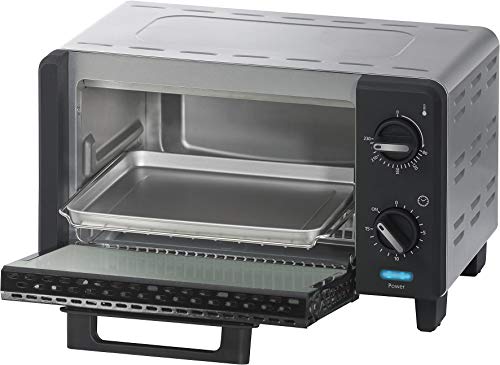 Steba Mini-Backofen KB 11, 9 Liter Volumen, High-Speed Quarzheizkörper, Temperaturregler, 15 Minuten Timer, 2 Einschubebene, Dauer-Ein-Funktion, 1000 Watt – Bild 3