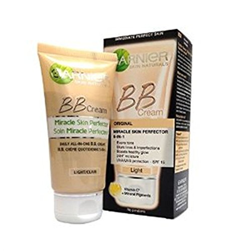 Garnier BB Cream 5 in 1 Miracle Skin Perfector 50ml -Daily Moisturizer - Light