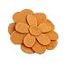 Imported Cute Girls Hair Stabilizer Clip Fringe Grip Bangs Paste Flower Stick Yellow RS.240.00
