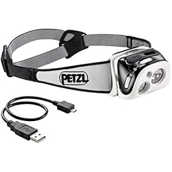 PETZL Reactik Lampe Frontale Mixte Adulte, Noir, Taille Unique