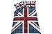 Check Union Jack Multicoloured Bedding Set - Kingsize.