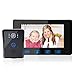 Produktbild JIAX Wired Video Intercom 7 '' Wasserdichtes System Entsperren Elektronische 220 V Türklingel Monitor Nachtsicht Home Apartment Türsprechanlage mit HD Video