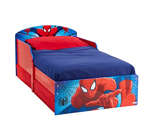 Kinderbett Spiderman Design mit Schubladen 70 x 140 - 3
