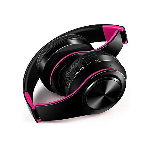 Preisvergleich Produktbild LJSHU Bluetooth Headset Headset Faltaufbau,Pink