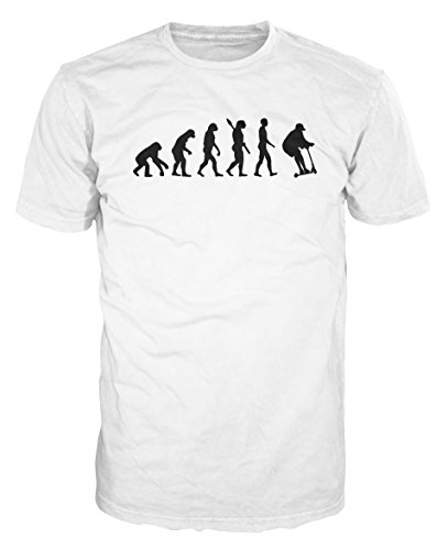 Preisvergleich Produktbild Stunt Scooter Evolution Funny T-shirt (S, White)