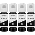 MOMAD 003 Refill Ink Compatible for Epson L3110, L3150, L3250, L3252 L3115, L3116, L3101, L3210, L3215, L3216, L3151, L3152, L3156, L5190 Printer (003 4-Black)