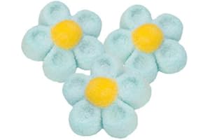 BOMBSINDY marshmallow caramelle varie forme e colori offerta (margherite azzurre)