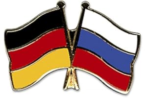 YANTEC PINS Yantec Freundschaftspin Deutschland-Russland Pin Flagge