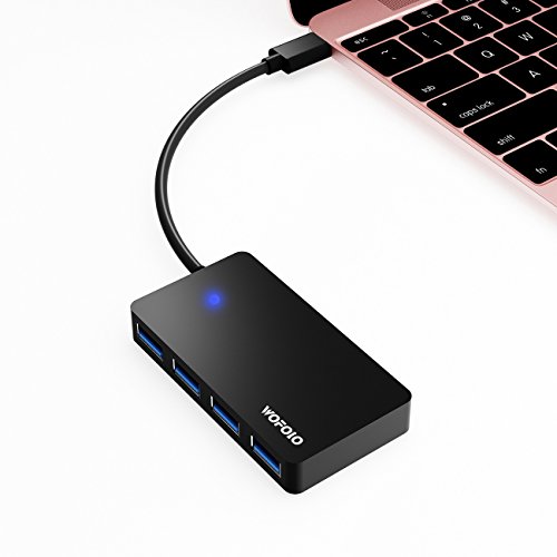 Typ-C Hub auf 4 ports USB C 3.0 mit 4 Anschlüsse für alles Type C adapter usb C Geräte wie MacBook 2015/2016 MacBook pro/Air/mini ChromeBook Pixel und mehr