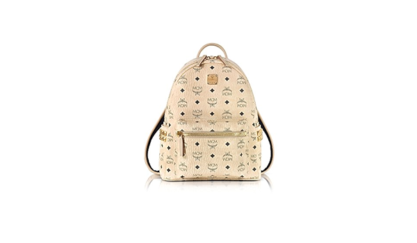 mcm backpack beige