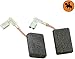 Produktbild Buildalot Specialty Kohlebürsten ca-15-40933 für Makita Schleifer GA4540C - 5x11x15,5mm - Mit Automatischer Abschaltung, Kabel und Stecker - Ersatz für Originalteile 191978-9 & CB-318