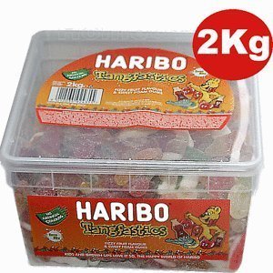 Price comparison product image Haribo Tangfastics Tub (2kg)