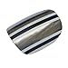 Chix Nails Nail Wraps Silver Black White Stripes Fingers Toes Vinyl Foils Minx Trendy Style