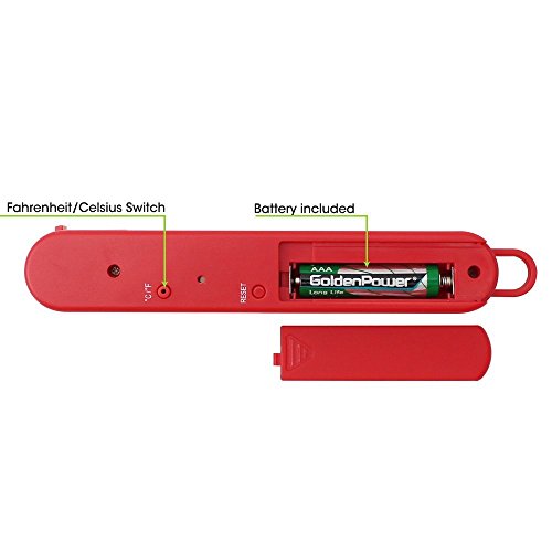 ThermoPro TP03 Instant Read küchenthermometer Bratenthermometer Küchenhelfer digital, Klappbar - 4